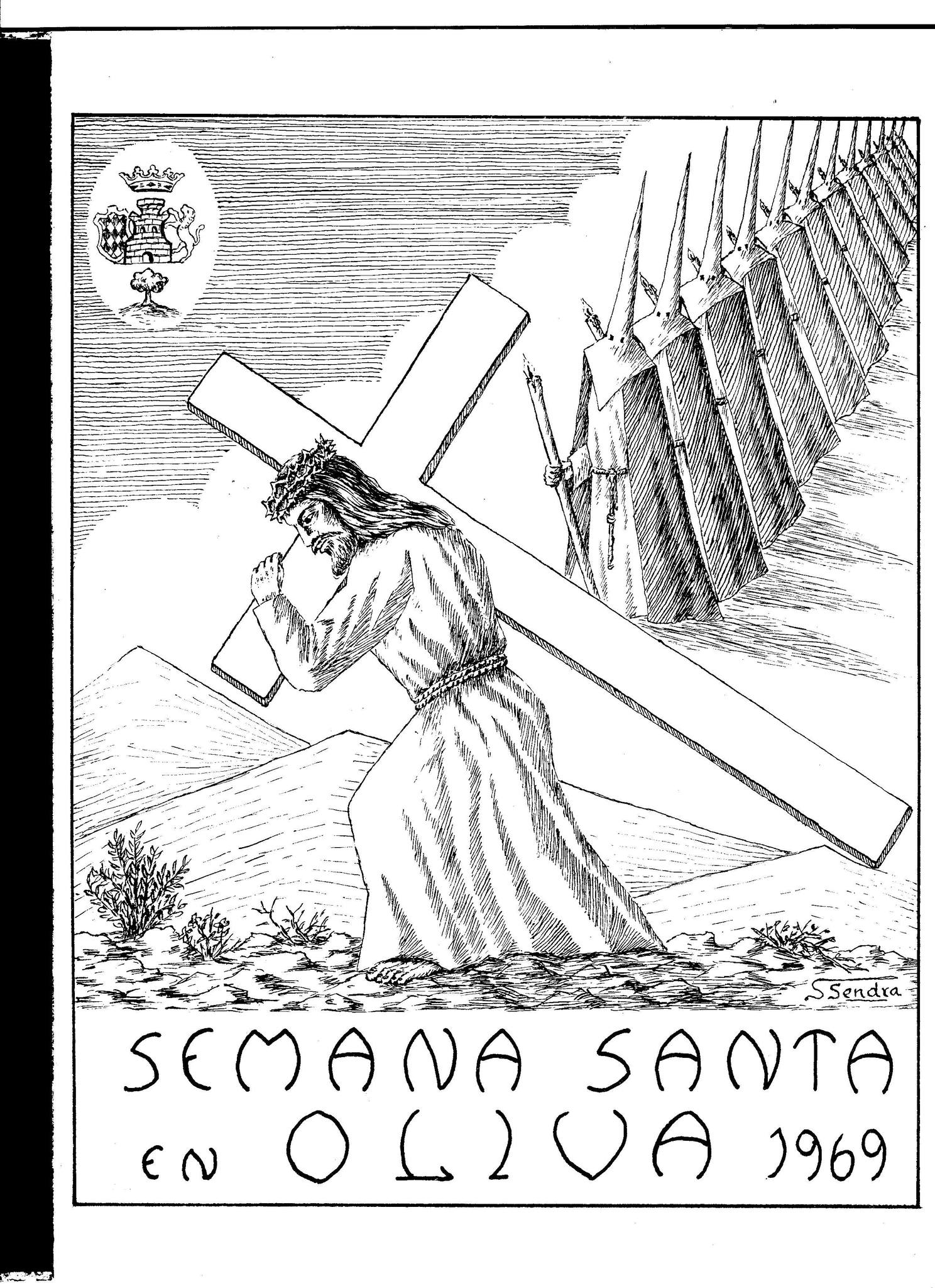 Semana Santa en Oliva 1969 Oliva